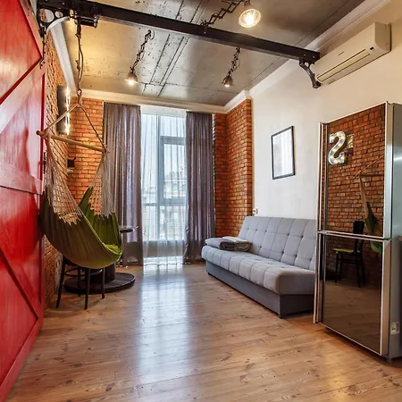 Loft With A Swing And Side Sea View Apartamento *