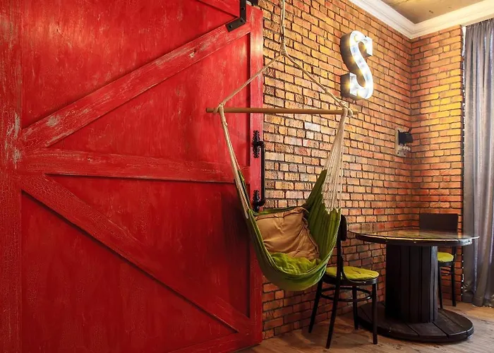 Loft With A Swing And Side Sea View