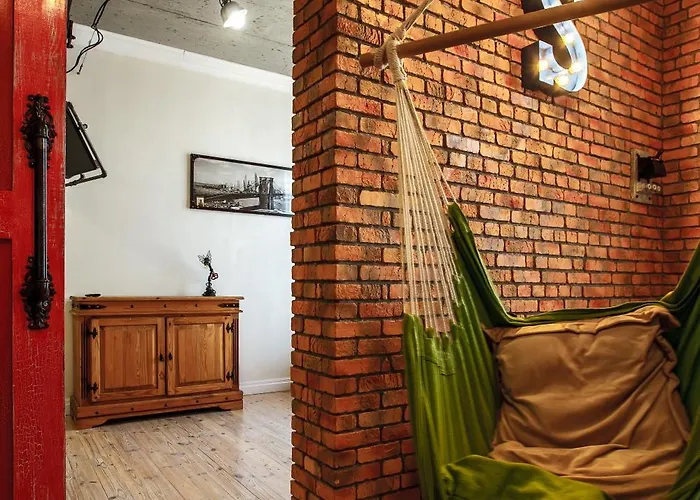 Apartment Loft With A Swing And Side Sea View