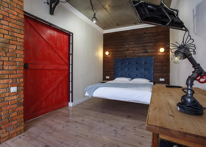 Loft With A Swing And Side Sea View Odesa