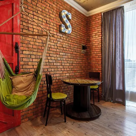 Loft With A Swing And Side Sea View