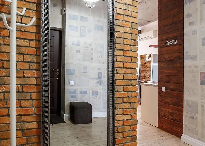 דירה Loft With A Swing And Side Sea View *