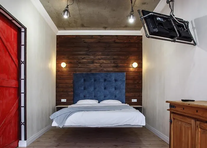 Loft With A Swing And Side Sea View