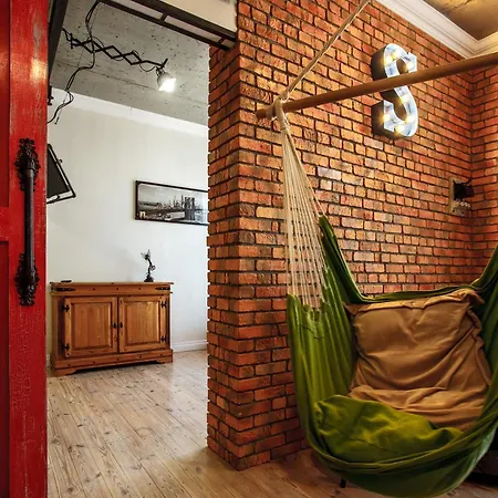 Apartamento Loft With A Swing And Side Sea View